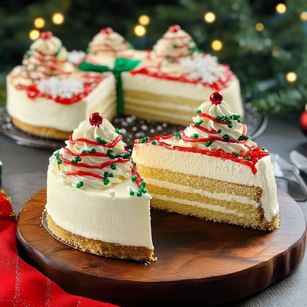 christmas tree cake