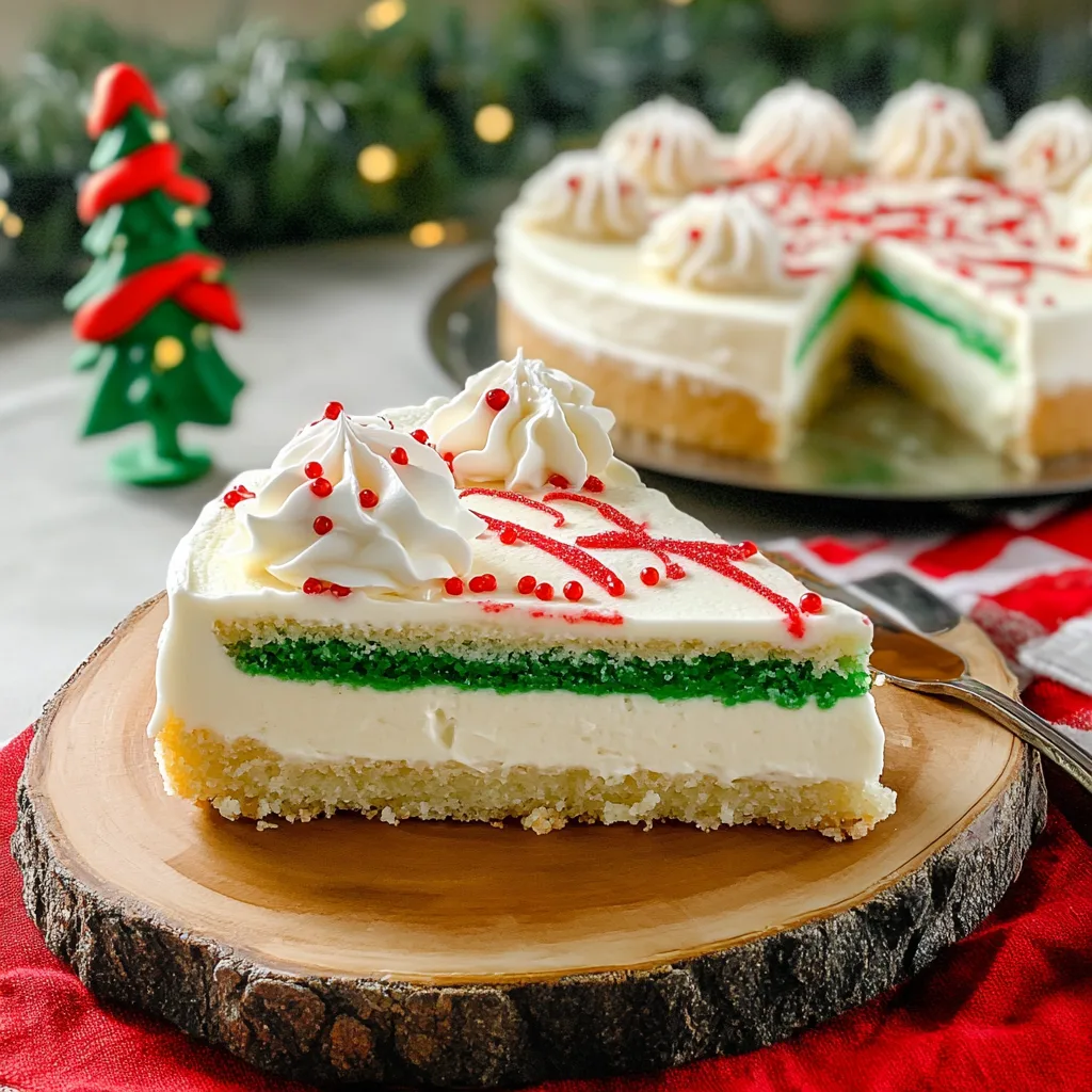 christmas tree cake