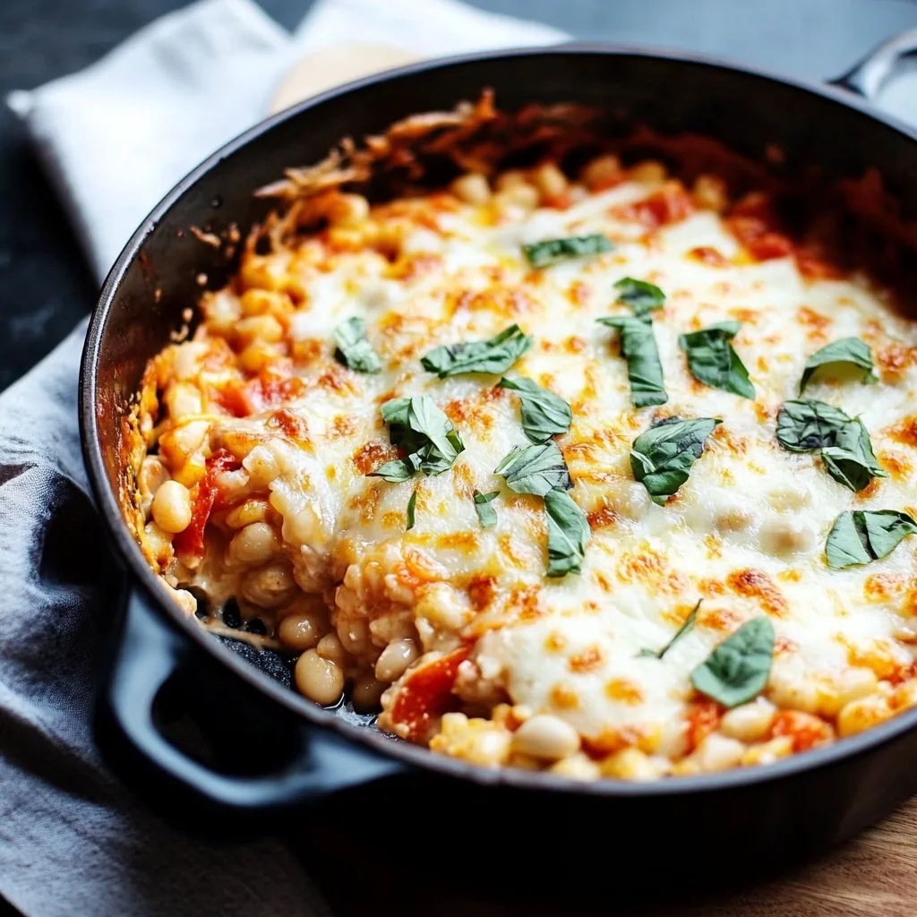 Cheesy White Bean Tomato
