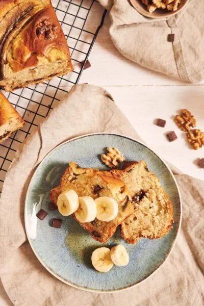 Baking Banana Nut Bread with Pecans